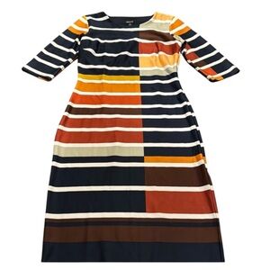 🟤 ALEXA B STRIPED DRESS SIZE 4